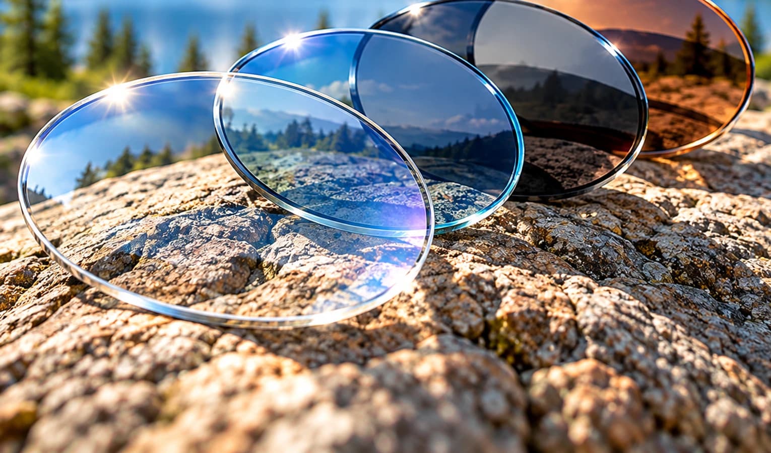 A selection of sports lenses representing new lens technologies.