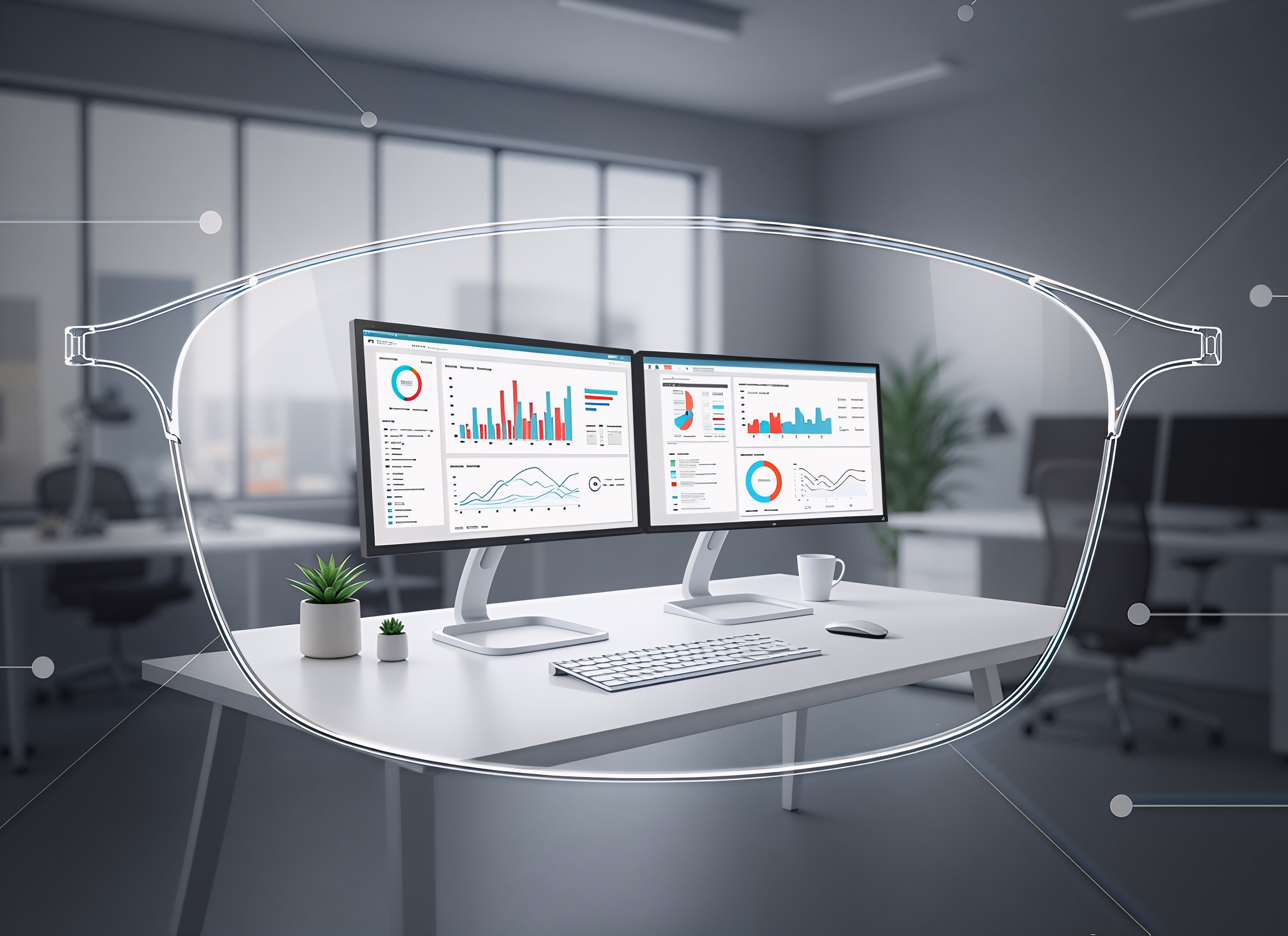 Blue light/office - Image 1